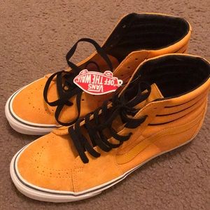 Vans Sk8-hi cadmium yellow 10.5 men’s!!